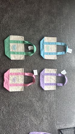 Trader Joe’s Spring Collection Mini Canvas Tote Bags