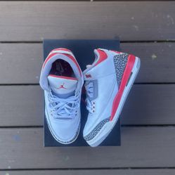 Jordan 3 Fire Red 