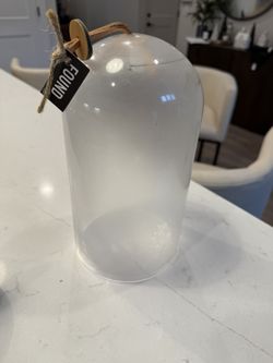 Decorative Hurricane Glass Dome