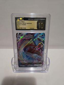Pokemon Card - Graded CGC PRISTINE 10  Lapras VMax