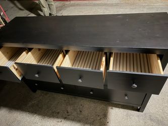 Ikea black dresser