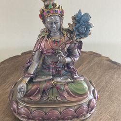 Summit Collection Tara Figurine In Lotus Sitting Position 2010