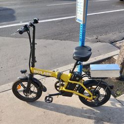 Ebike Foldable Extra Battery 500 New Seat Brakes