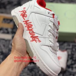 Off-White™ co Virgil Abloh Out Of Office Low-top Leather SneakersOOO 11