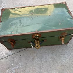 Old vintage briefcase