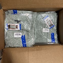 🔵 Adrianna Papell Tops L | Green Print | Large Stock Ready 🔵