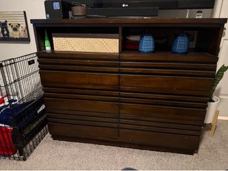 Dresser w/1 night stand