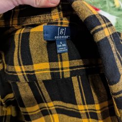 Yellow Plaid Shirt
