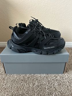 Balenciaga Track Sneakers Triple Black Mens size 11