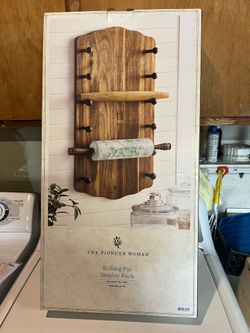 Pioneer Woman Rolling Pin Display Rack – Brand New