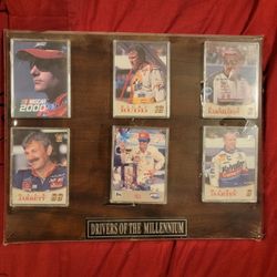 Nascar/Drivers Of The Millennium/Plaque/New