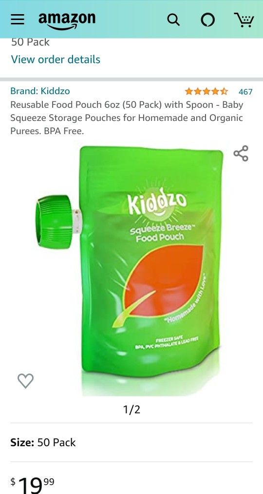 Kiddzo Food Pouches
