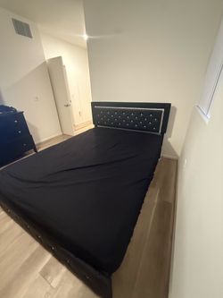 Queen Mattress and Bed Frame