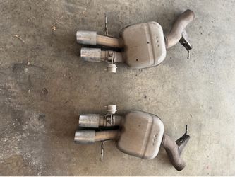 OEM BMW M5 /M6 F10/F11 2012/2016 Left and Right 4.4L gas Twin Turbo Exhaust/Muffler Valved