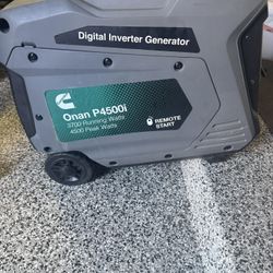 Generator. Cummings Onan P4500i