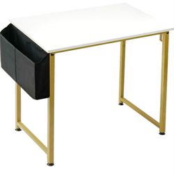 Beautiful White & Gold Desk 