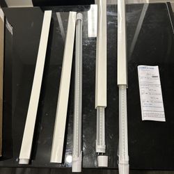 NEW (4-Pack) 2FT LED Light Tubes - Type A+B Hybrid