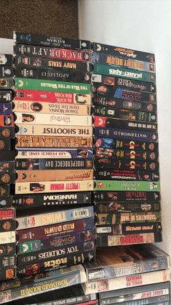 VHS movie tapes for sale