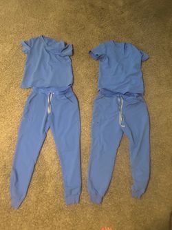 Figs Scrub Sets – ceil blue (med)