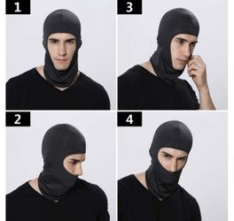 Black Biker mask 😷