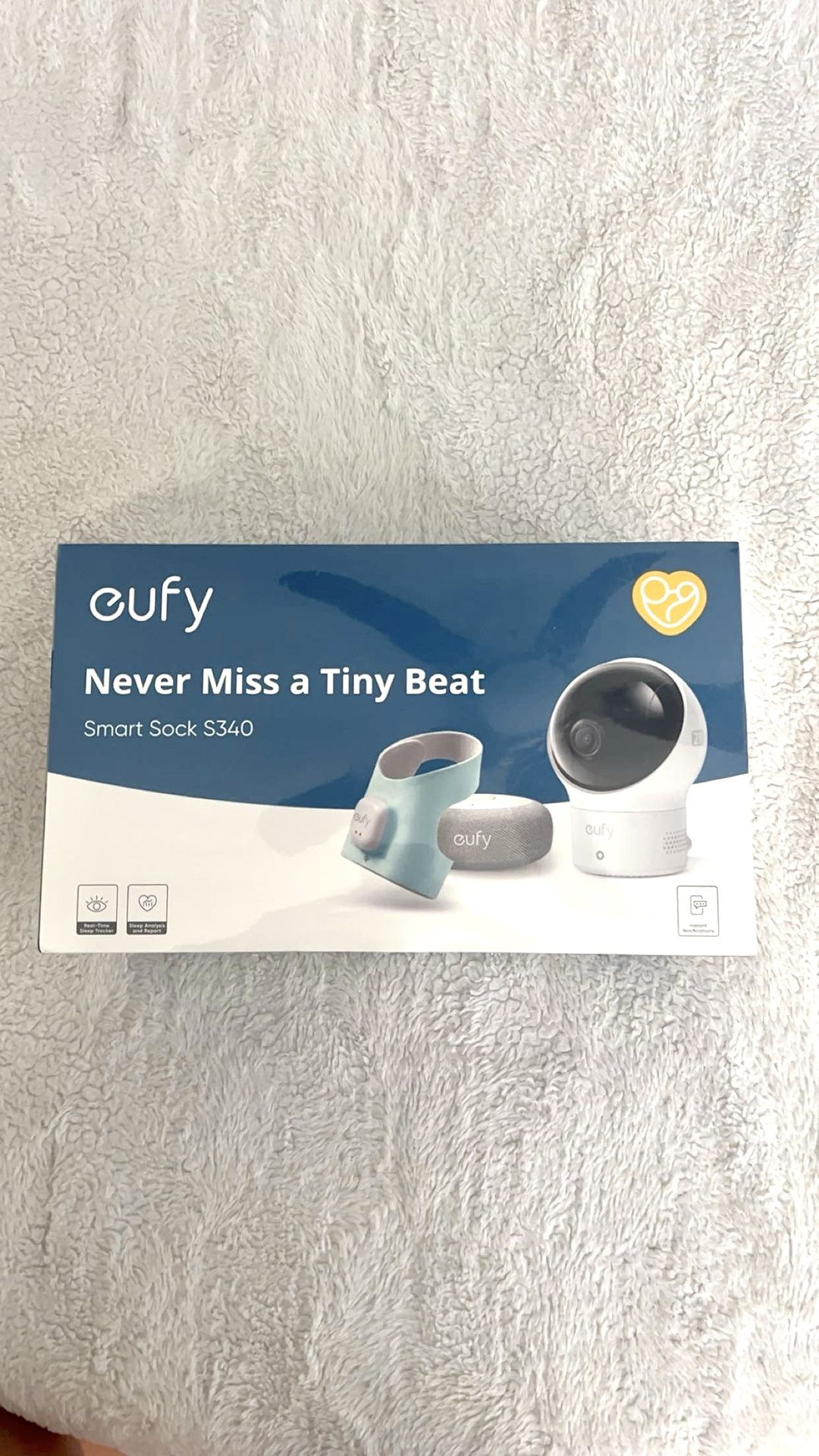 Eufy Baby Smart Sock and Baby Monitor unopened!