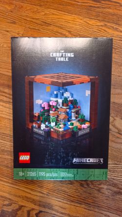 LEGO Minecraft Video Game The Crafting Table Building Set 21265