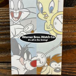 1997 TWEETY BIRD LOONEY TUNES WATCH / MADE EXCLUSIVE FOR WARNER BROS Studio Store