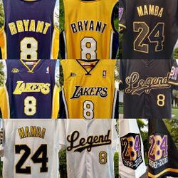 Los Angeles Lakers Kobe Bryant stitched Jersey

Brand new with tags!