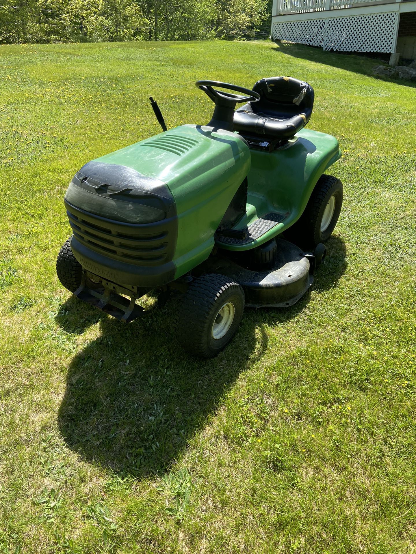 Craftsman Lawn Mower Ride On Tractor