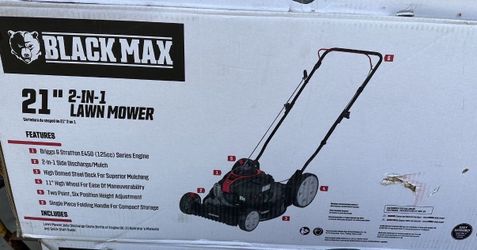 New Black Max 125cc Lawnmower