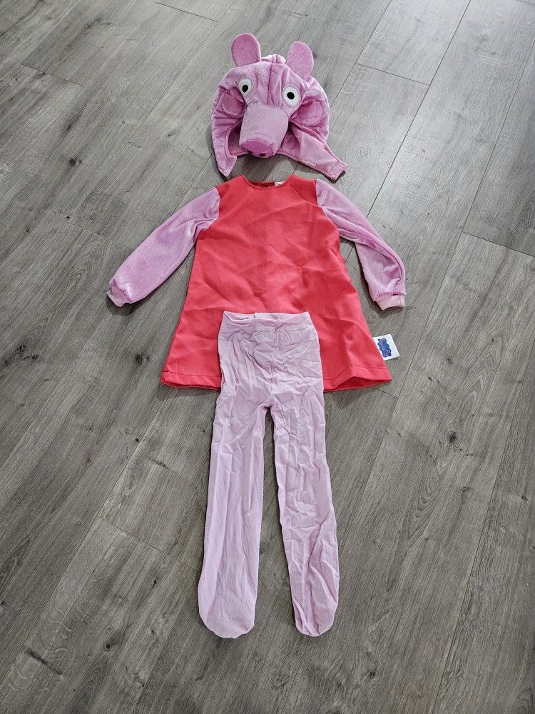 Peppa Pig Kids Costume. Size Toddler 3/4