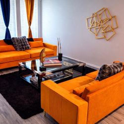 2 - Sofas  Modern, Elegant & comfortable.