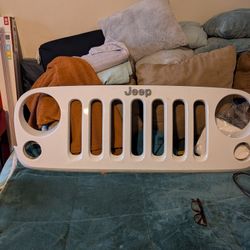 Jeep Grill With Emblem Original 