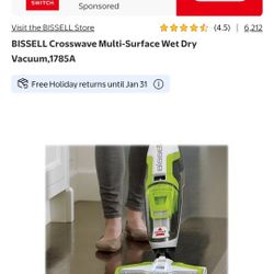 Bissell Cross Wave $75