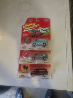 Johnny Lightning Boogie Vans
