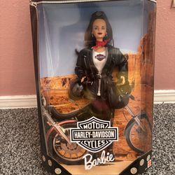Collectible 1998 Barbie Harley Davidson # 3 Doll NIB