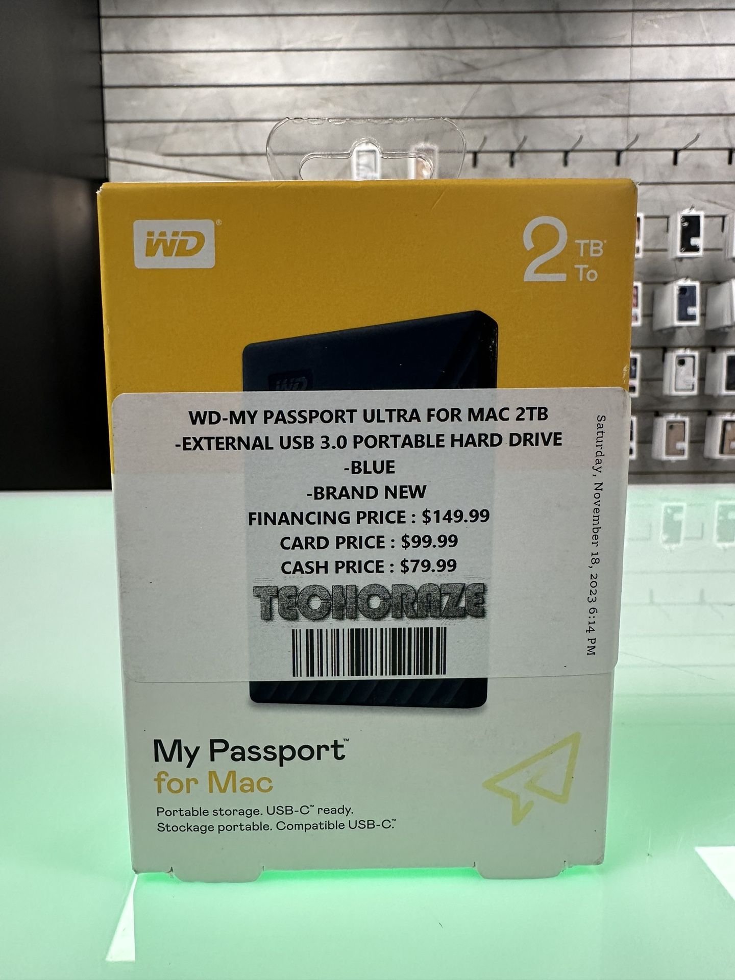 WD My Passport Ultra For Mac 2TB