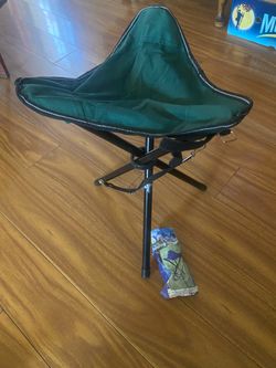 Heavy duty Folding Tripod Camping Stool