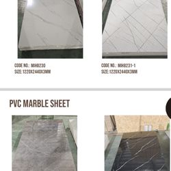PVC Panels 4x8 $100