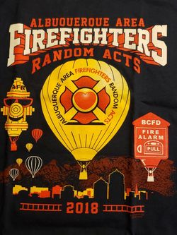 Firefighters T Shirt - MEDIUM