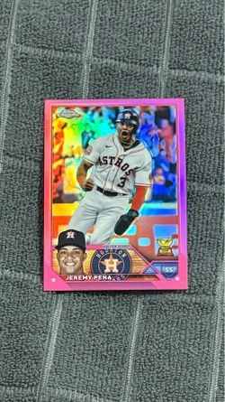 Houston Astros Jeremy Pena Card