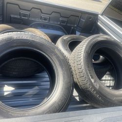 265/65/18 Michelin Wheel Off Silverado