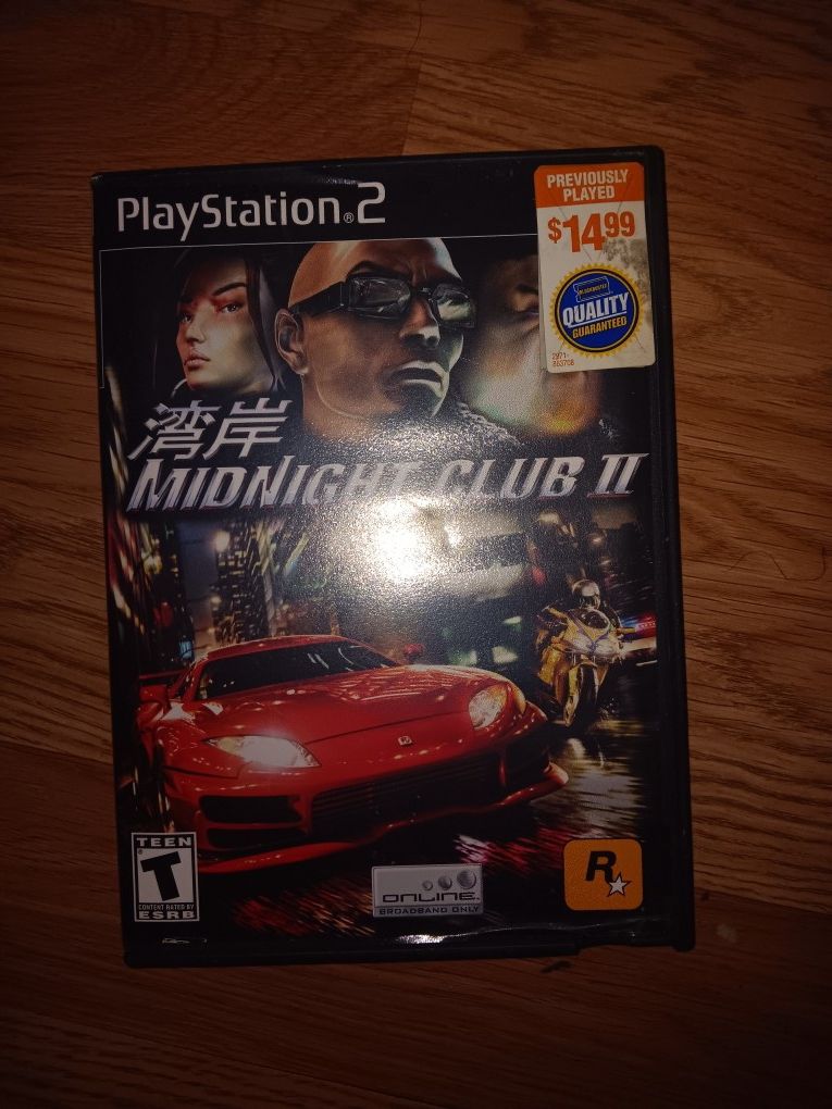 Midnight Club 2 Ps2 Game