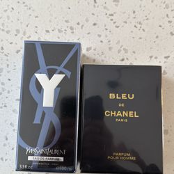 YSL AND CHANEL COLOGNE