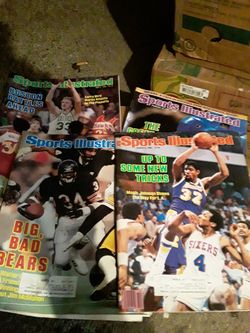 70 issues 1983 to 1985 sports illus.