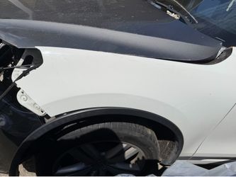 2011-2017 Volkswagen Touareg Left Driver Side Wheel Fender Wing Panel White OEM