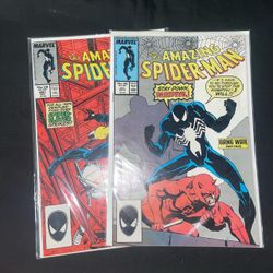 The Amazing Spiderman 287 & 291 Marvel Comics