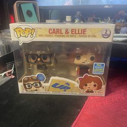 Carl & Ellie (2-Pack) (Kids) Funko Pop! (2019 Summer Convention Exclusive)(BoxLunch)