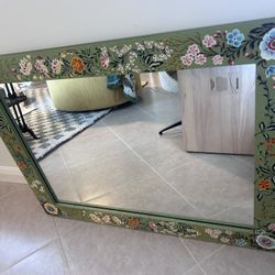 Hand Painted Mirror 