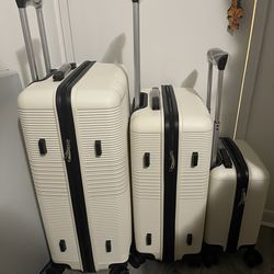 3 New Suitcase Luggage Set